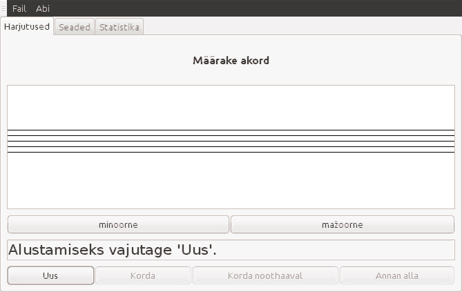 Ekraanipilt programmist.