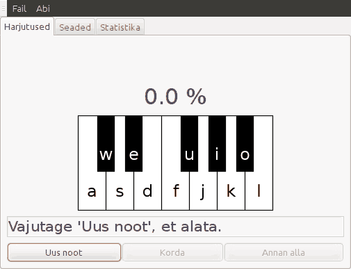 Ekraanipilt programmist.