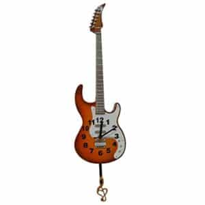 horloge en forme de guitare