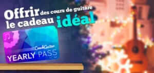 offrir des cours de guitare