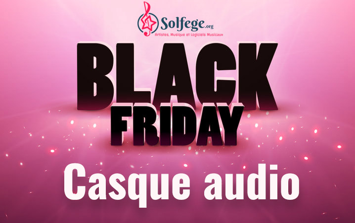 Black friday casque audio