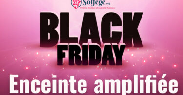 Black friday enceinte amplifiée