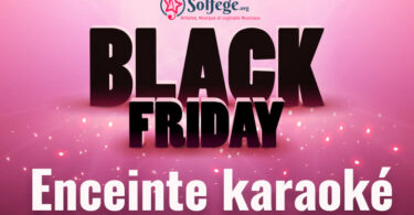 Black friday enceinte Karaoké