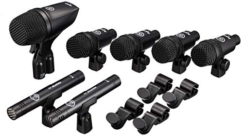 AKG DSS1 KIT MICROS POUR BATTERIE Noir