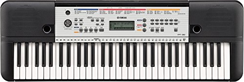 Yamaha YPT-260 clavier avec 61 touches – Idéal pour débuter – Clavier numérique avec de nombreuses fonctions – Noir