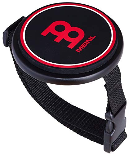 Meinl Cymbals MKPP-4 Pad d'entraînement avec bande de fixation Noir Ø 10,1 cm