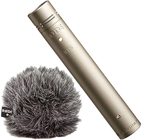 Rode NT5 S Microphone à condensateur + protection contre le vent WS 8 Deluxe