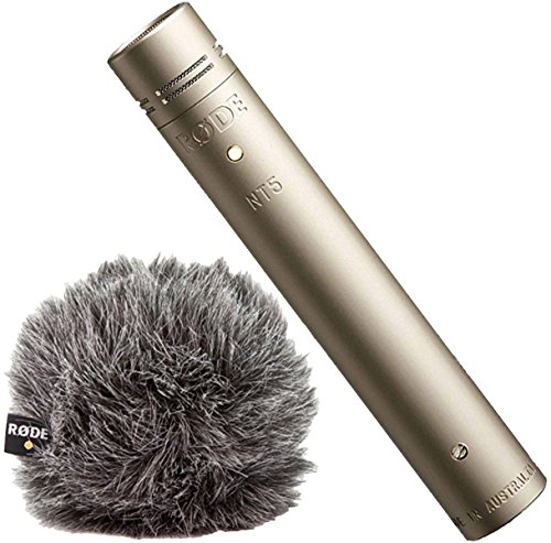 Rode NT5 S Microphone à condensateur avec protection anti-vent WS 8 Deluxe