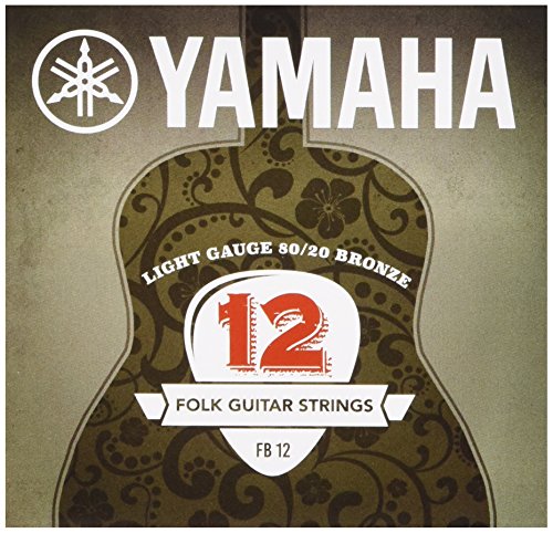 Yamaha - FB12 - Cordes pour Guitare Folk - Acier