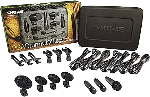 Shure Pg Alta 7 - Piece Drum Microphone Kit (Pgadrumkit7)