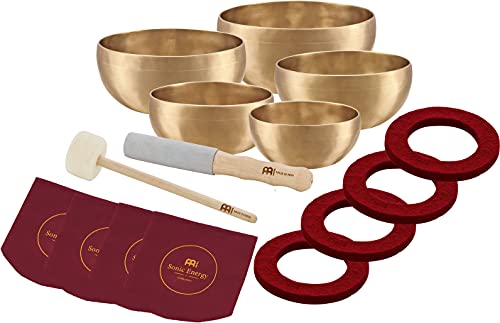 Meinl Sonic Energy universel Series Bol chantant Lot de 5 pièces Taille 11,5/12,5/14/15/16,5 cm