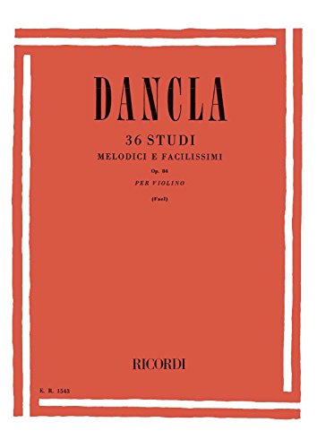 Etudes mélodiques et faciles (36) Op.84 - Violon