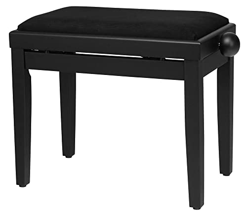 Classic Cantabile Banquette pour Piano (Noir, dépoli)