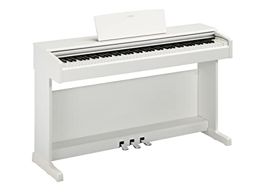 Yamaha ARIUS YDP-145 Piano numérique blanc – Piano numérique classique et élégant pour débutants et amateurs