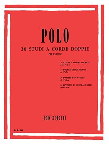 Etudes double corde (30) - Violon