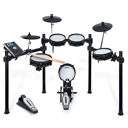 Alesis Command SE Kit - Batterie Electronique en Peau Maillée avec Connexion USB MIDI, Chargement De Sample, 70 Kits, 600+ Sons, 120 Pistes Play Along
