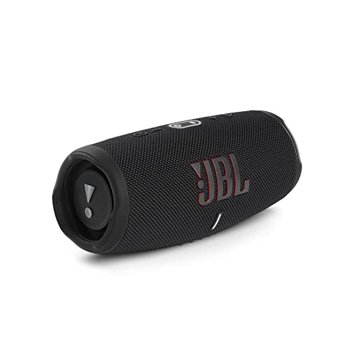 JBL Charge 5 – Enceinte portable Bluetooth avec chargeur intégré – Son puissant et basses profondes – Autonomie de 20 hrs – Etanche à l’eau et à la poussière – Noir
