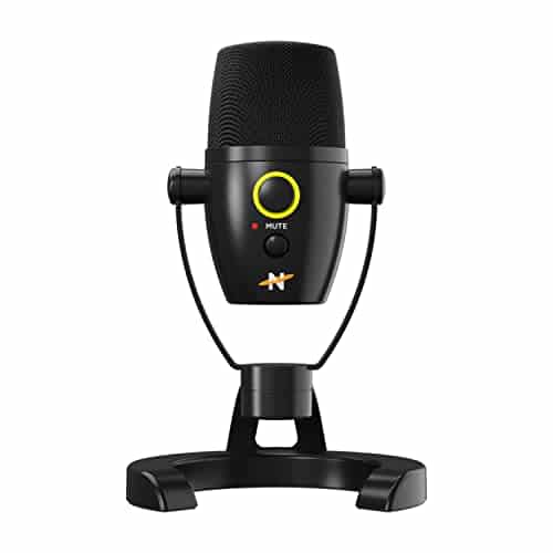 NEAT Bumblebee II — Micro à condensateur cardioïde USB Professionnel orientable avec Un Son numérique 24 bits/96 kHz pour Les enregistrements, Le Streaming, Les podcasts et Le Gaming