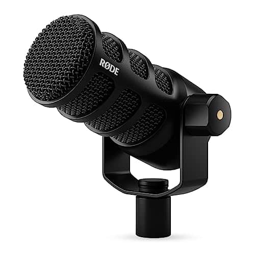 RØDE PodMic USB Microphone dynamique polyvalent de diffusion Avec connectivité XLR et USB pour les podcasts, le streaming, le jeu, la création musicale et de contenu
