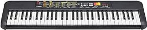 Yamaha PSR-F52 Clavier Arrangeur - Un clavier compact pour les débutants avec 61 notes, 144 sonorités d'instruments et 158 styles. finition en noir
