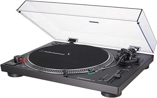 Audio-Technica LP120XUSBBK Platine Vinyle à Entraînement Direct (Analogue & Usb) Noir