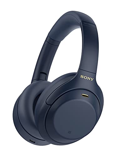 Sony WH1000XM4| Casque Bluetooth à réduction de Bruit sans Fil, 30 Heures d'autonomie, avec Micro pour appels téléphoniques, optimisé pour Amazon Alexa et Google Assistant, Bleu