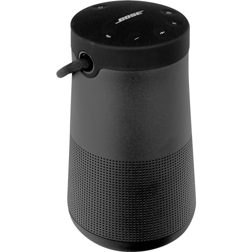 Bose Enceinte Bluetooth Portable SoundLink Revolve+ (Séries II) : Enceinte sans Fil Résistante Ã€ Lâ€™Eau Dotée Dâ€™Une Batterie Longue Durée, Noir