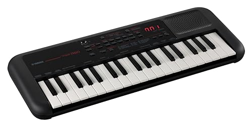 Yamaha PSS-A50 – Clavier Mini Touches – Instrument de musique léger et portable – Avec sonorités et effets intégrés – Doté d'un port USB – Noir