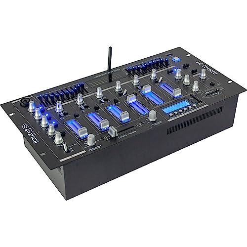 IBIZA SOUND - Table de mixage Bluetooth 6 voies professionnelle DJM102-BT