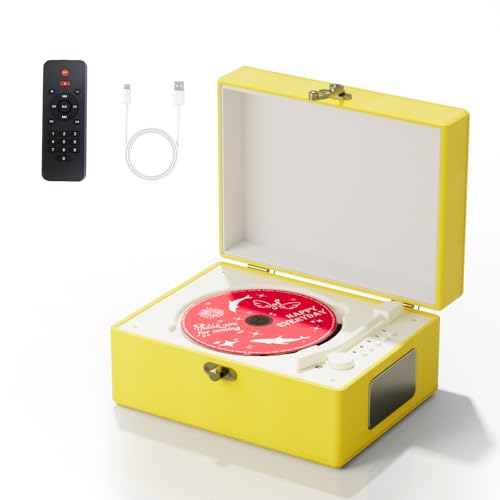 Lecteur CD Jaune