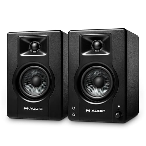 M-AUDIO BX3 Enceintes de monitoring actives de 120 W pour Gaming, Mutimedia et Production Musicale